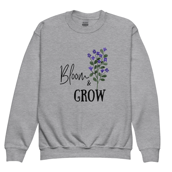 Bloom and Grow Youth Sweatshirt product image (1)