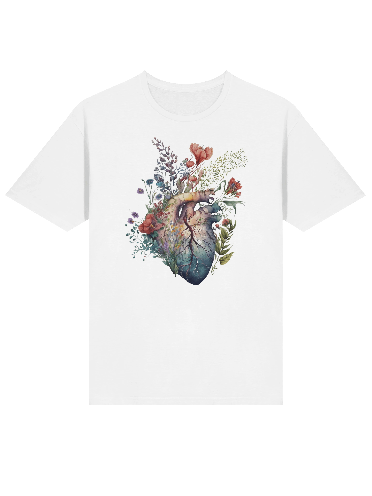 Botanical Anatomy Heart Watercolor product image (2)