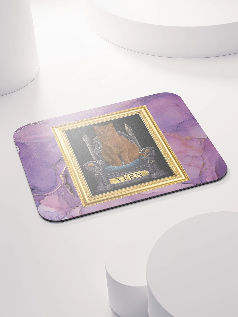 Pink Marble Vern Mousepad product image (5)