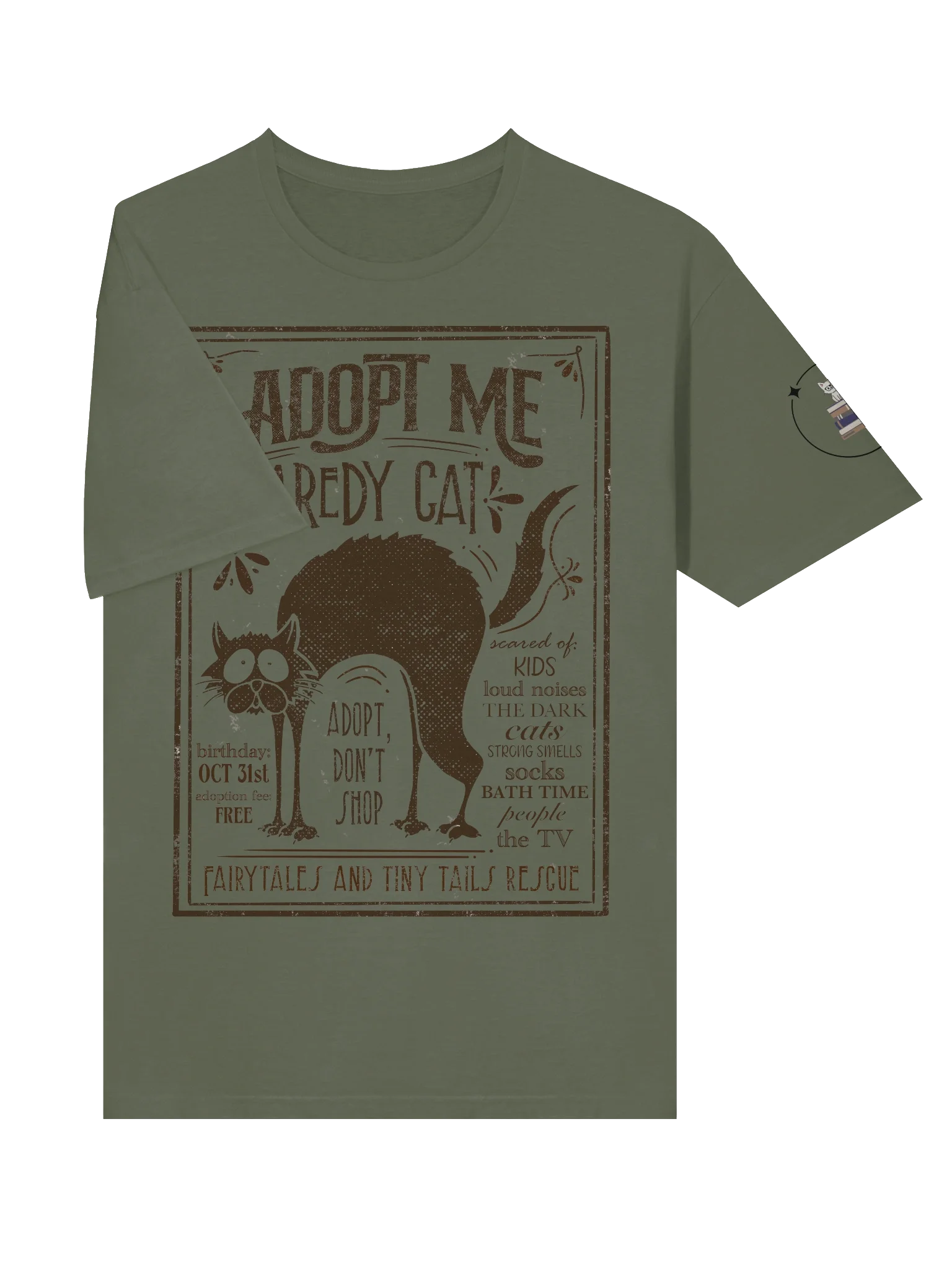 Scaredy Cat T-Shirt product image (18)