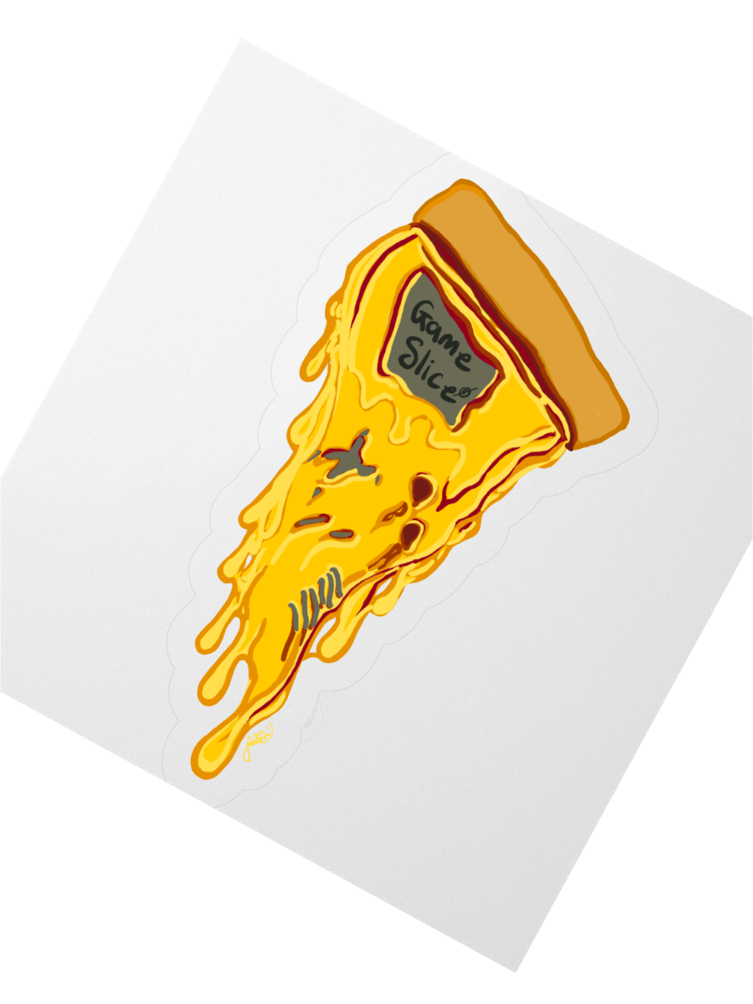 Game a Slice Sticker product image (5)