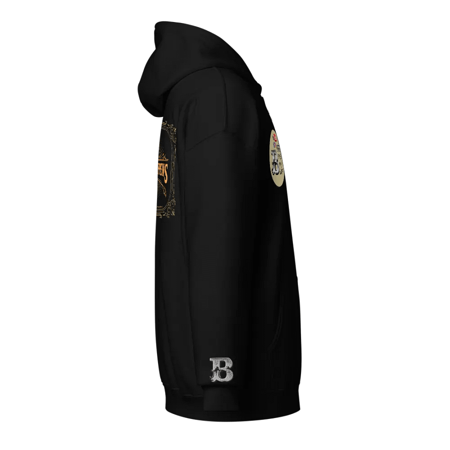 THRIFT HAPPENS (Zipper Hoodie - Dark) product image (4)