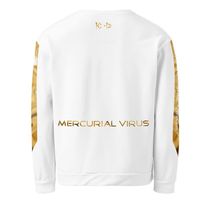 Mercurial Virus Gold Shimmer White Jumper product image (2)