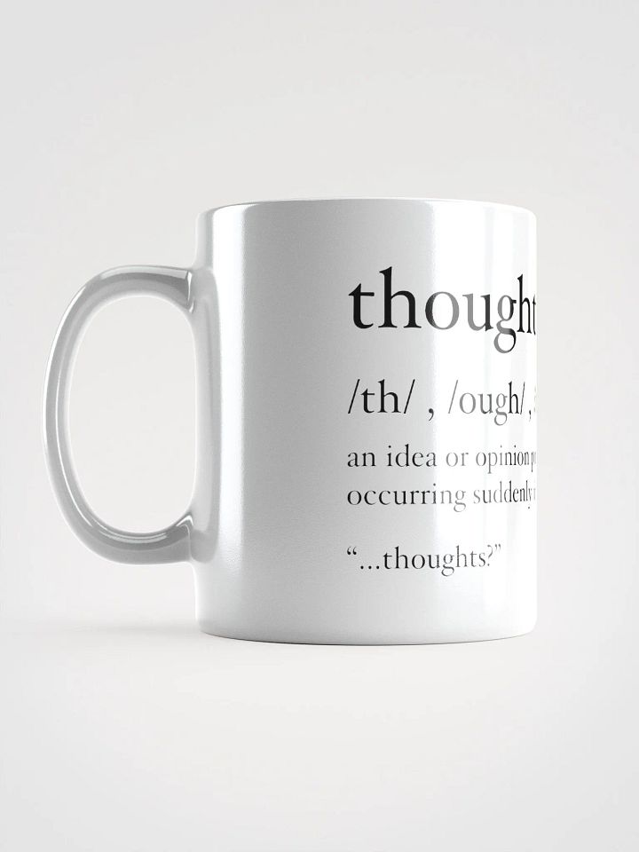 Thoughts Definition Mug product image (2)