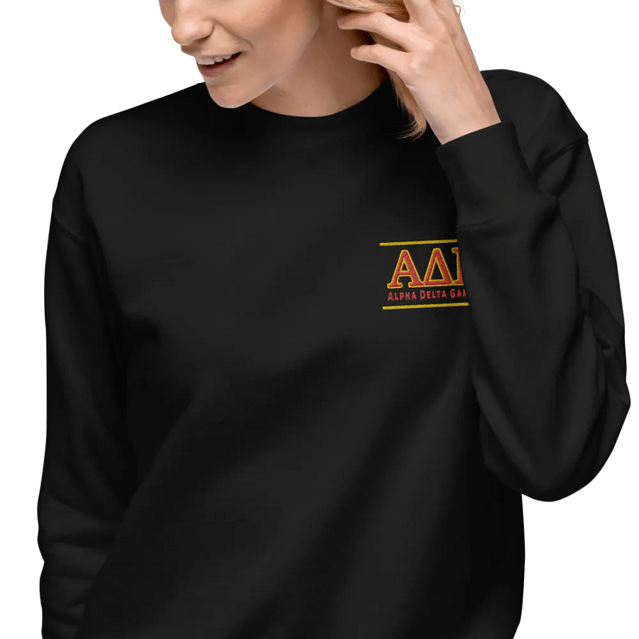 ADG Red/Gold Sweatshirt - Embroidered product image (3)