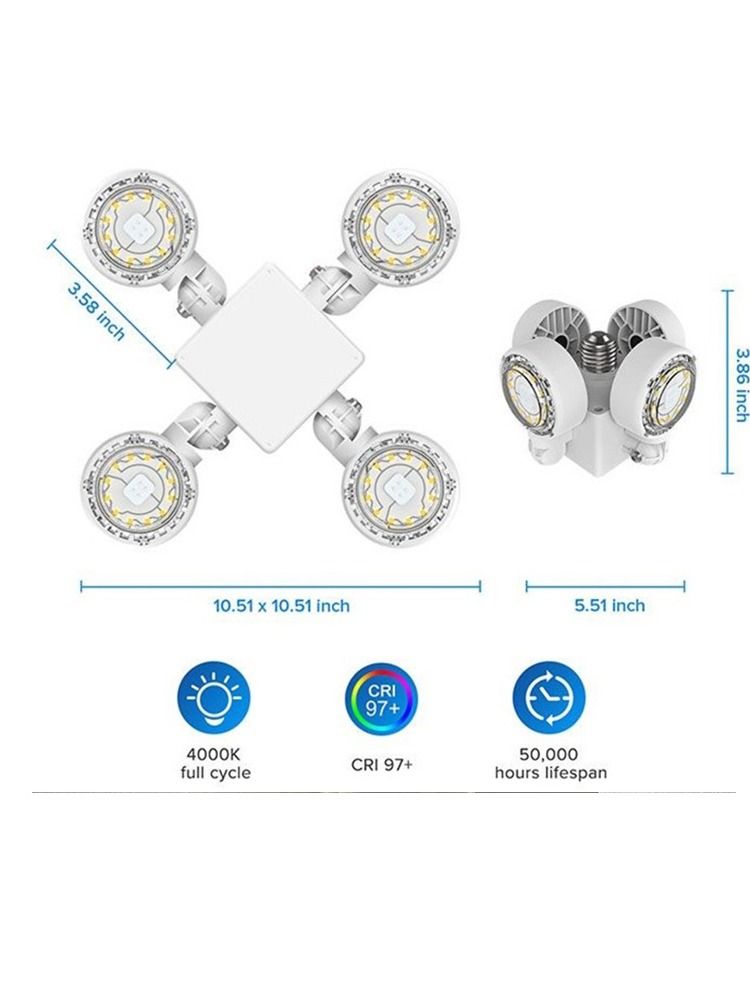 SANSI 30W LED Grow Light (Folding Wings) product image (3)