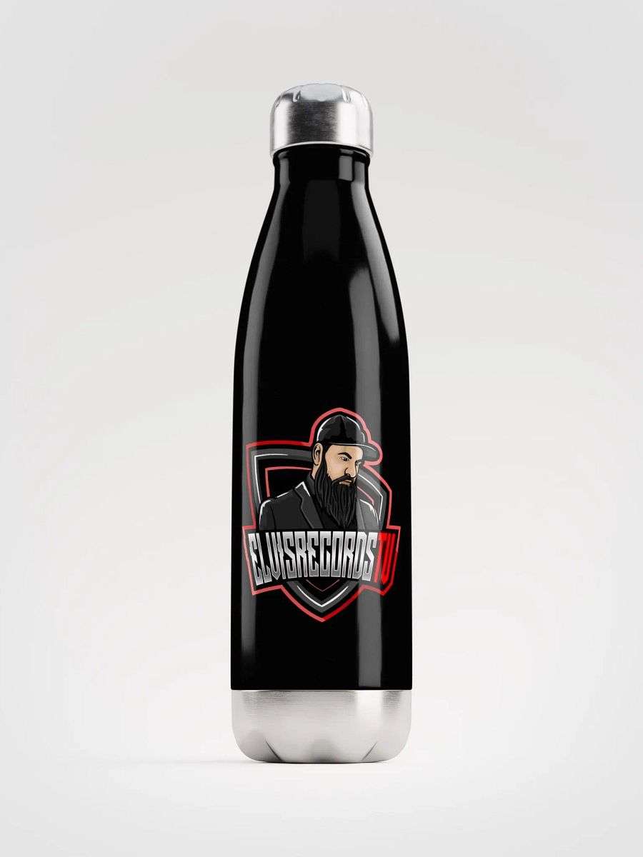 ELVISRECORDSTV Steel Water Bottle product image (1)