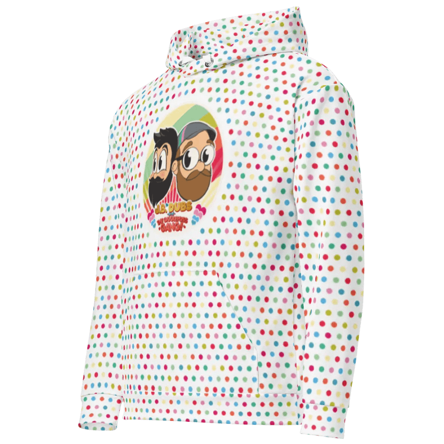 J + T Rainbow Polka Dot - Hoodie product image (4)