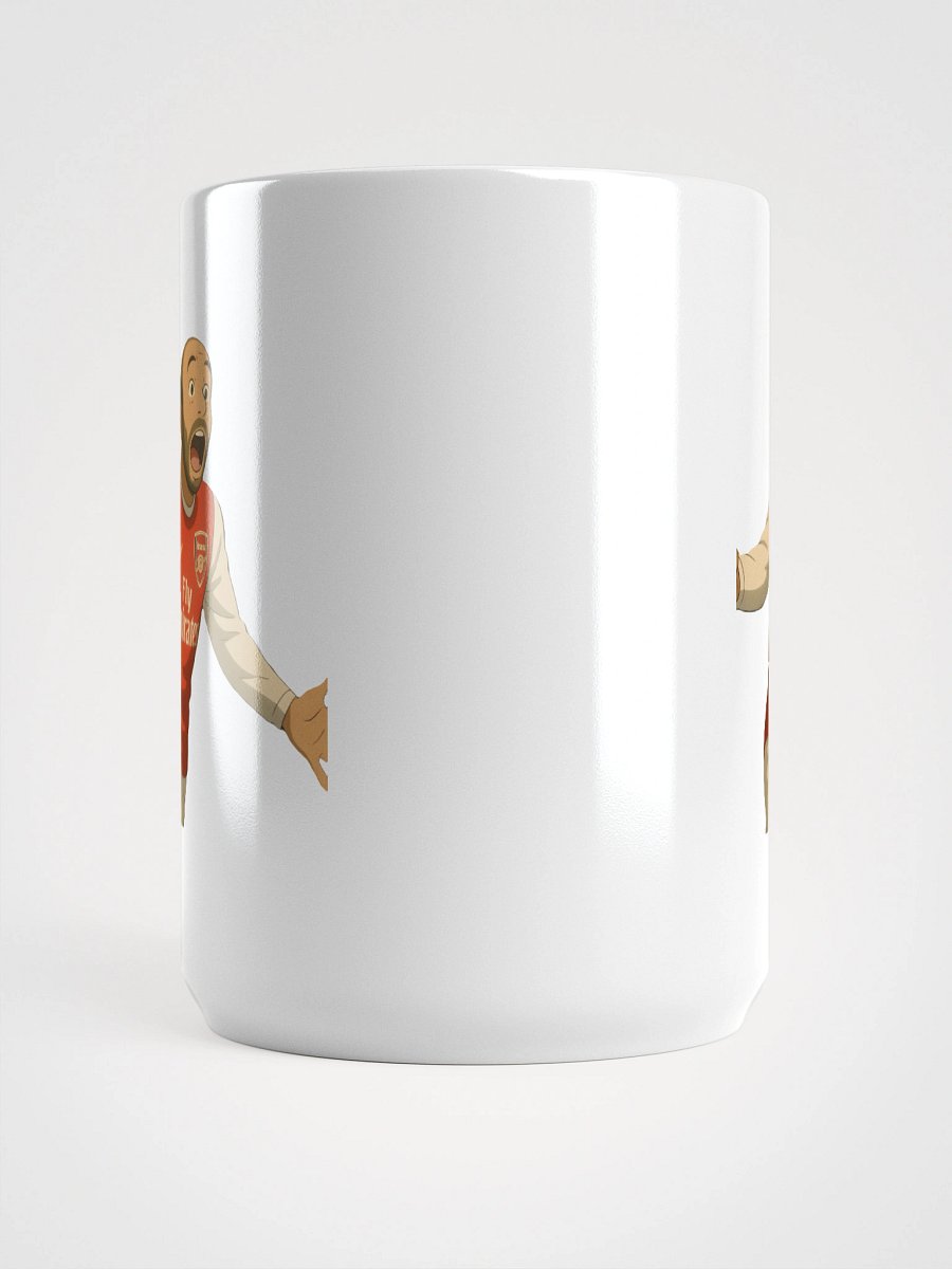 Glossy Mug - Thierry Henry Goal Celebration - Iconic Moment - Arsenal (Various Colours) product image (5)