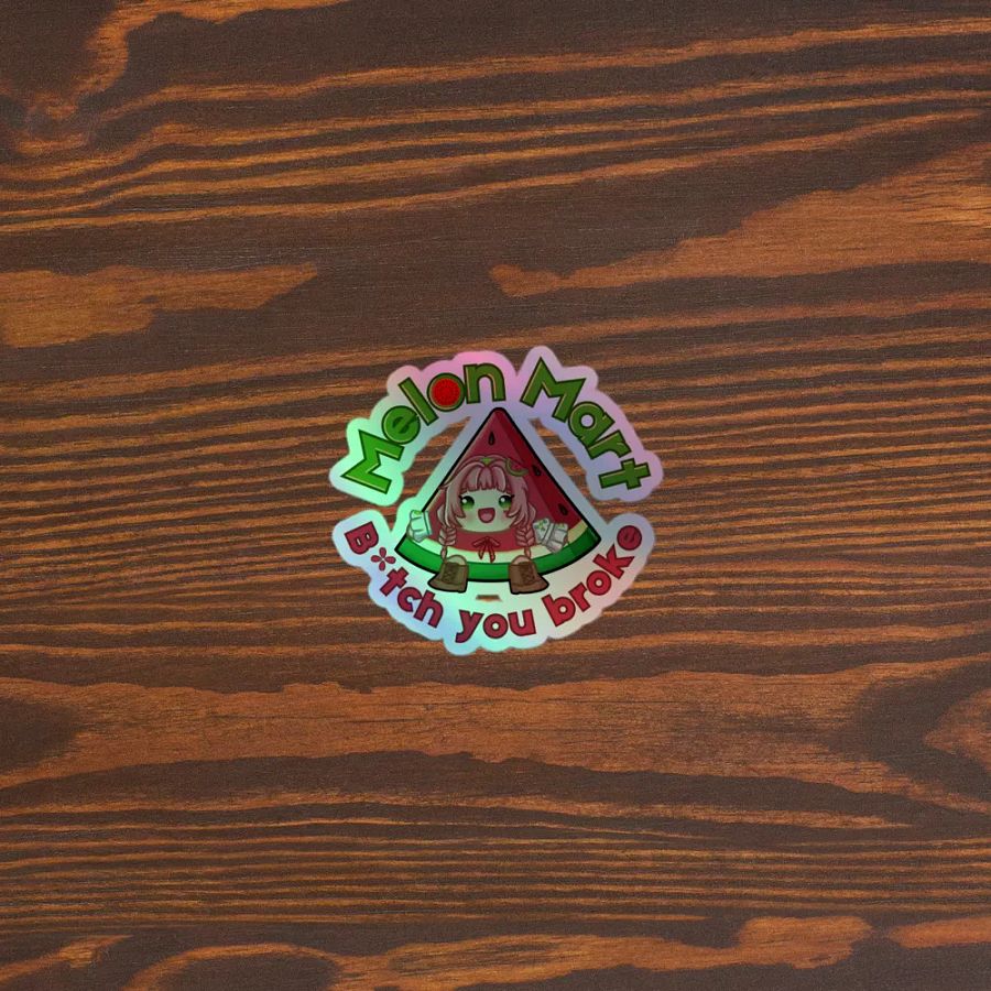 Melon Mart Holographic Stickers product image (5)