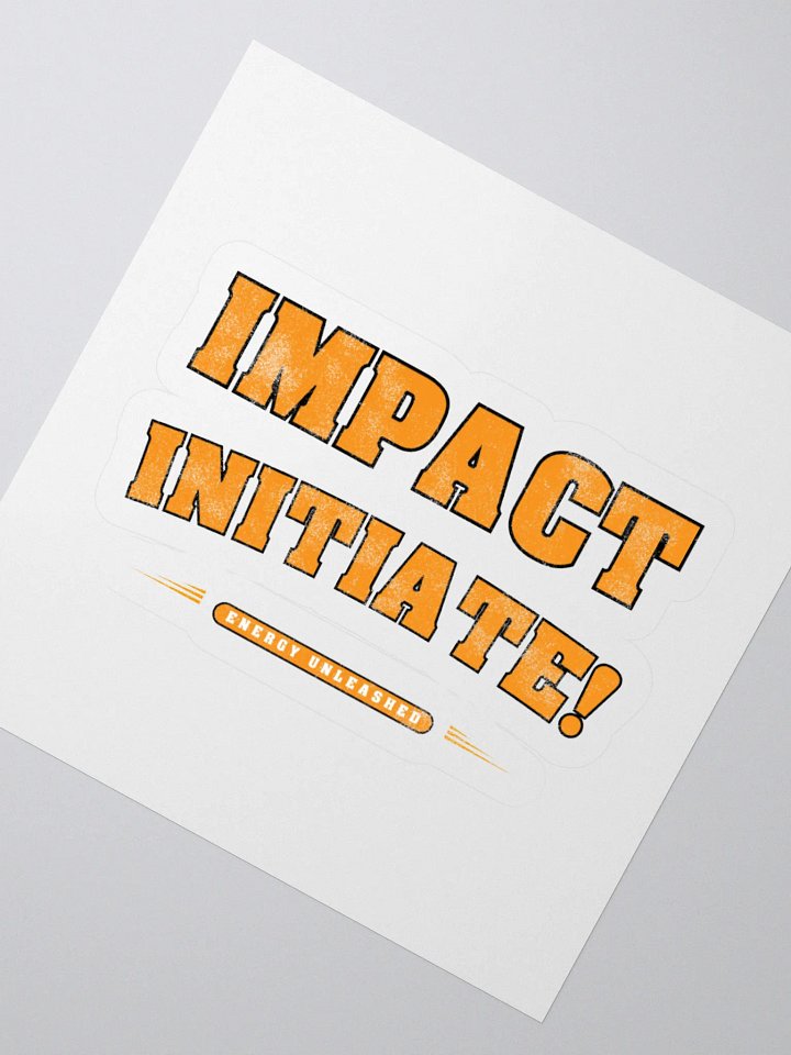 Energy Unleashed Kiss Cut Stickers product image (4)