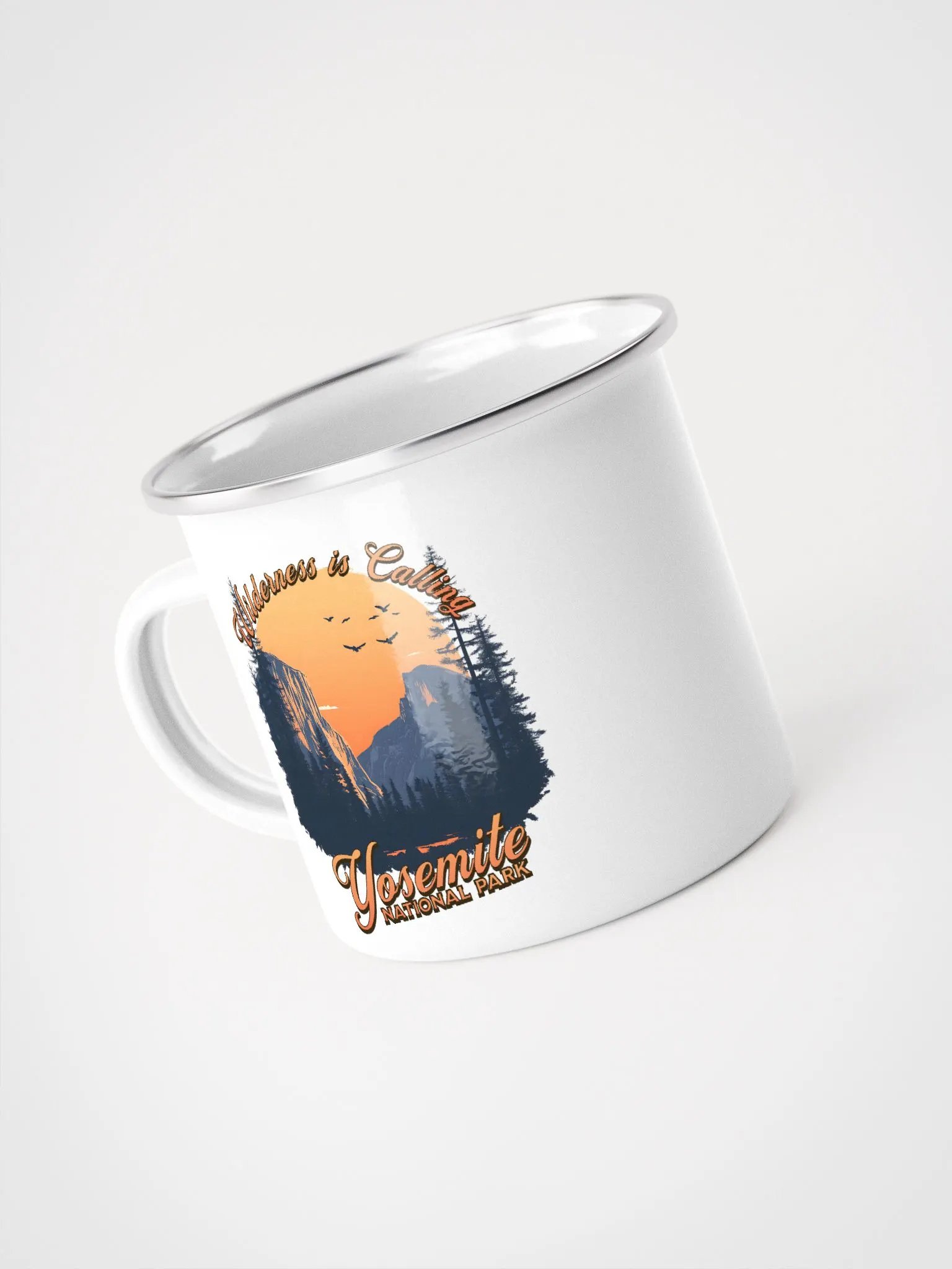 Yosemite National Park, Sunrise Enamel Mug product image (3)