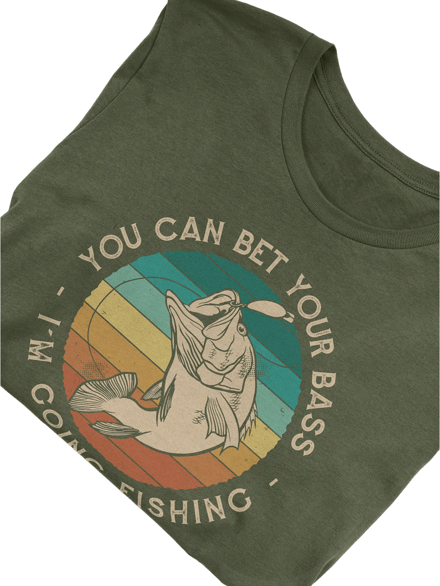 Vintage Fishing Bass T-Shirt product image (3)