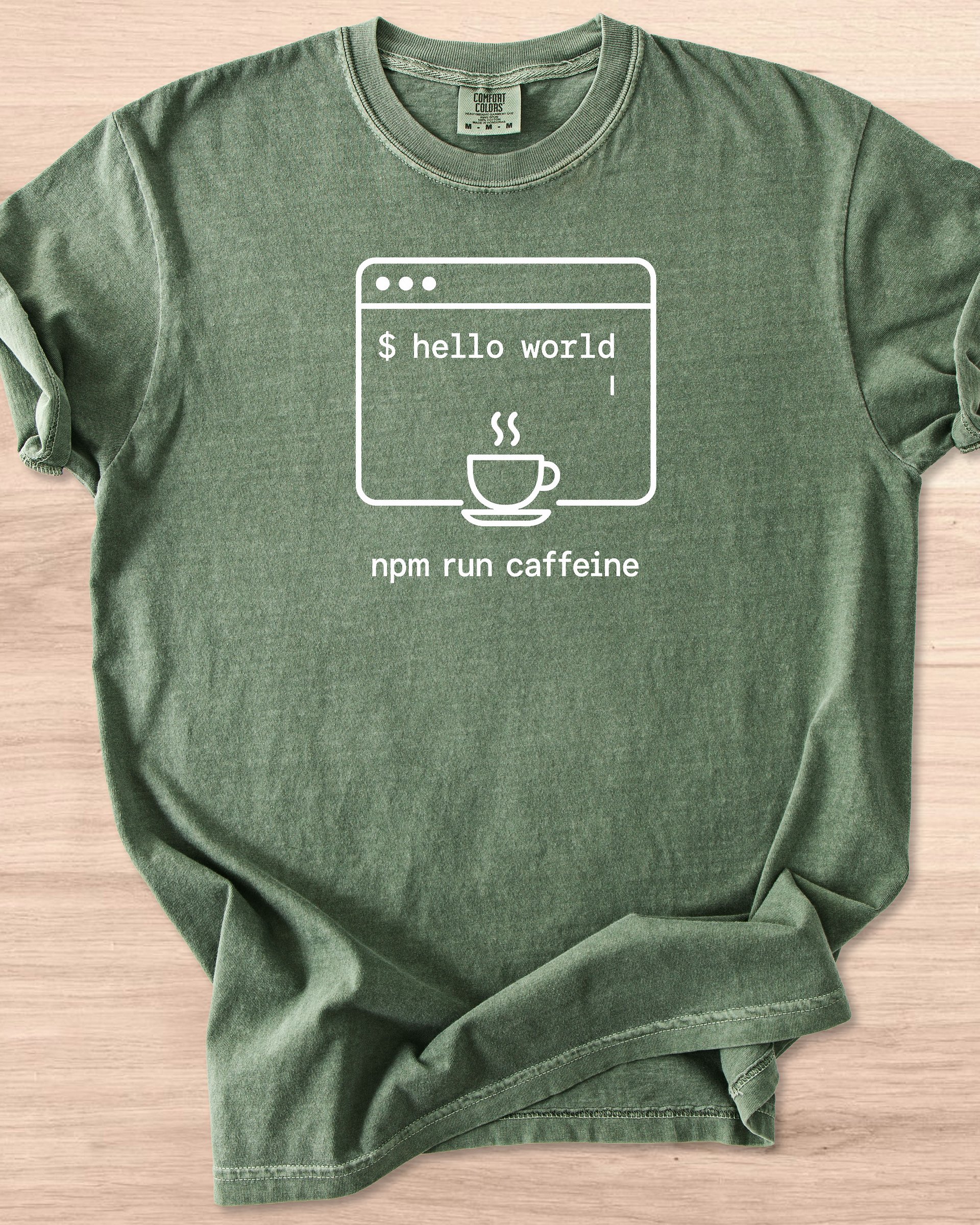 npm run caffeine Tee product image (44)