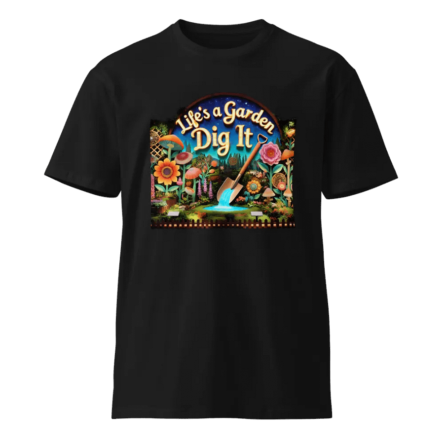 Whimsical Garden Life Unisex T-Shirt product image (1)