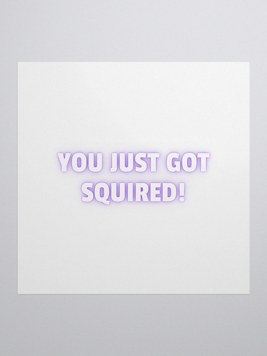 Squired Sticker product image (3)