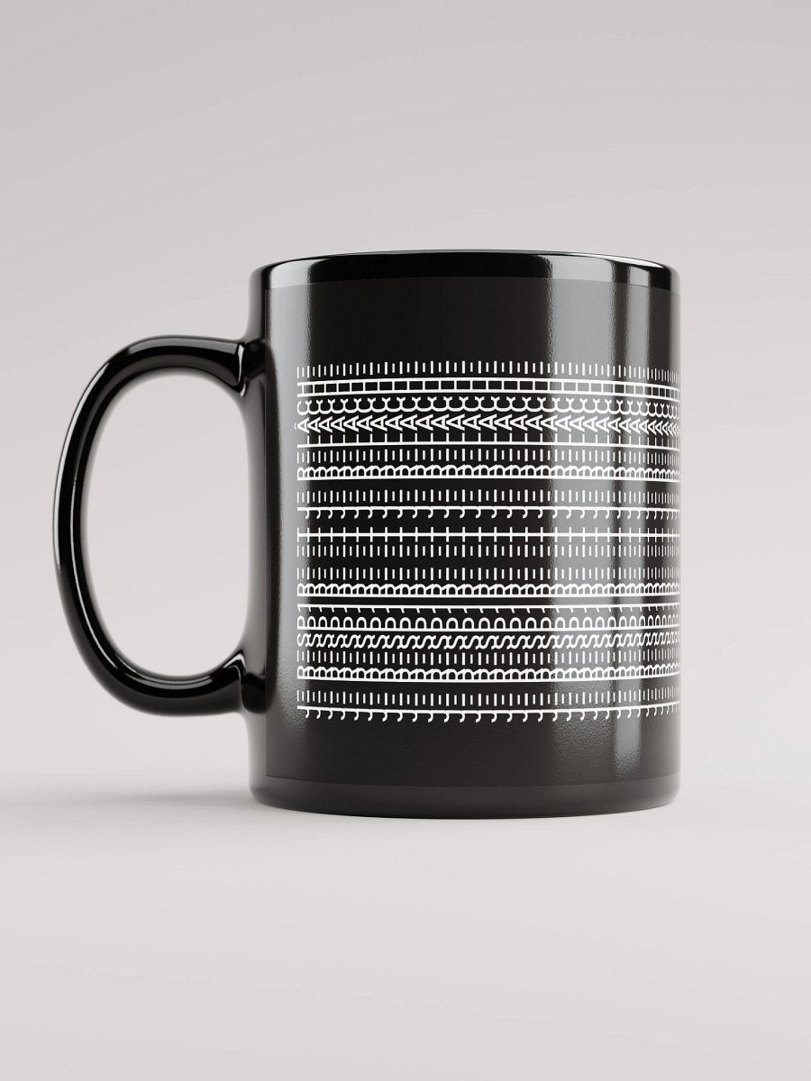 Mug Noir Codé Zen Blanc - Je Respire et Je Relache - Cadeau élégant product image (6)
