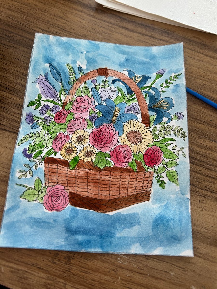 Mini landscape and flower watercolor kit product image (3)