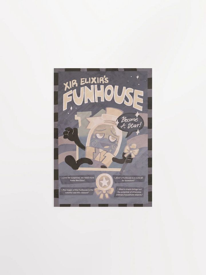 Elixir's Funhouse Muted Poster product image (1)