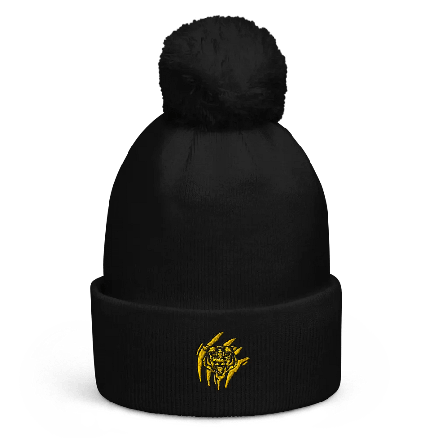 Gorro con pompón de tigre rugiente product image (2)