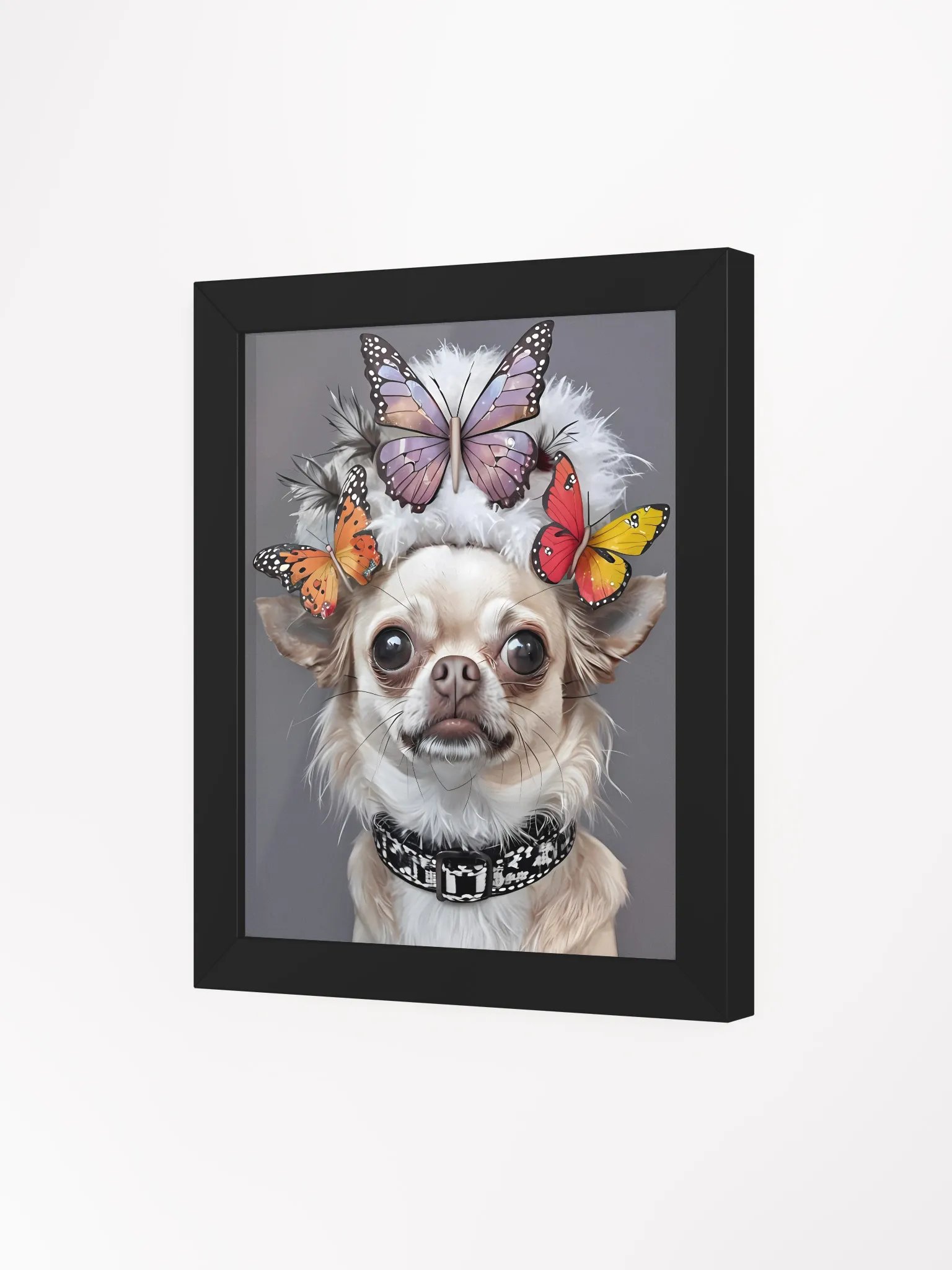 Butterfly Crowned Chihuahua Poster product image (4)