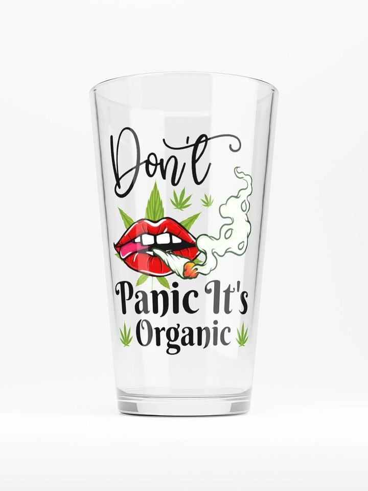 Don't Panic It's Organic - Shaker Pint Glass product image (1)