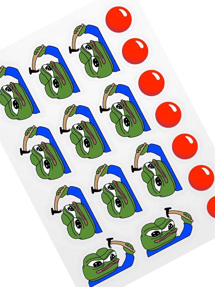 Stickers! - Pepe Hammer Pack! product image (1)