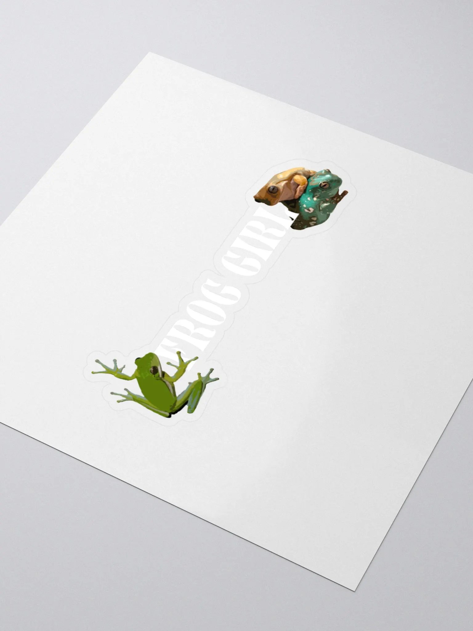 Frog Girl stickers product image (9)