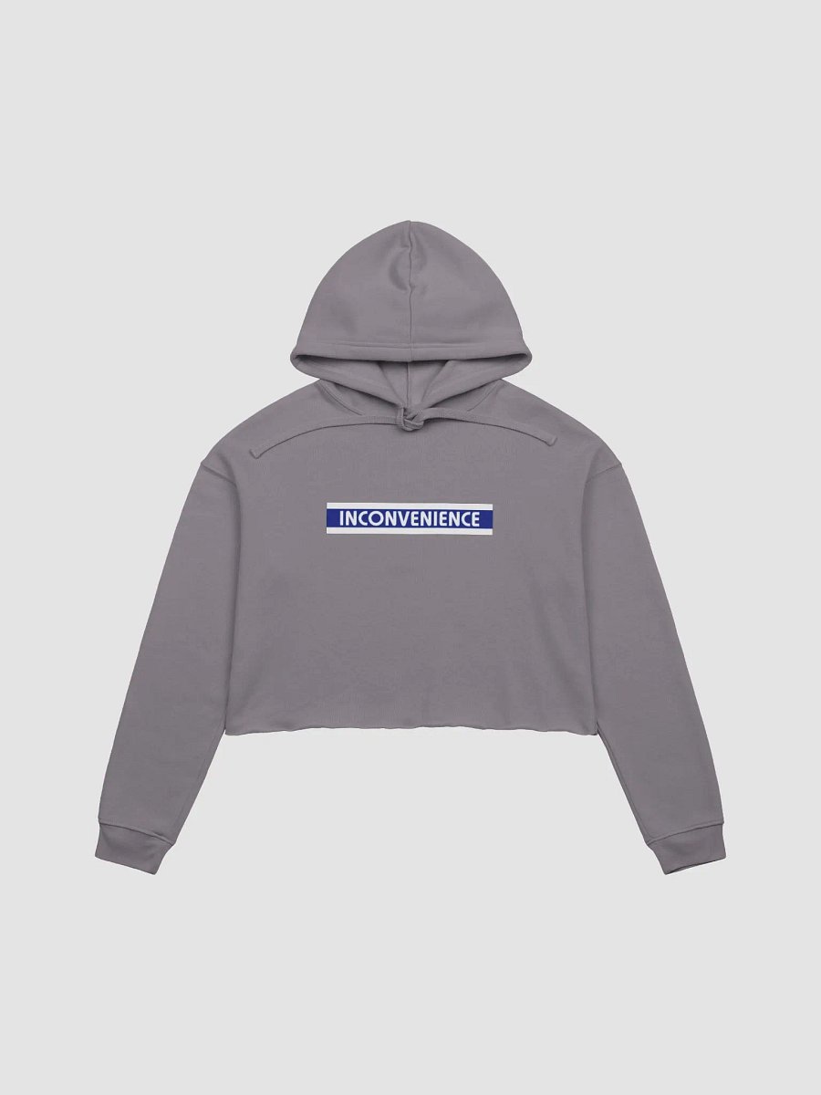 Inconvenience fleece crop hoodie product image (2)