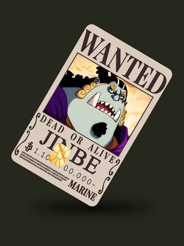 Jinbe Wanted Poster (Holographic) product image (1)