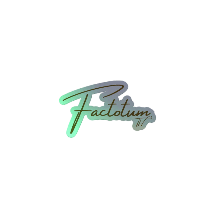Factotum Sticker product image (2)
