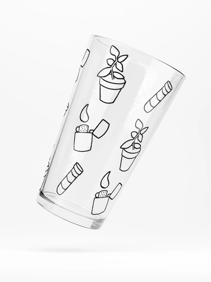 SURVIVAL INVENTORY PINT GLASS product image (5)