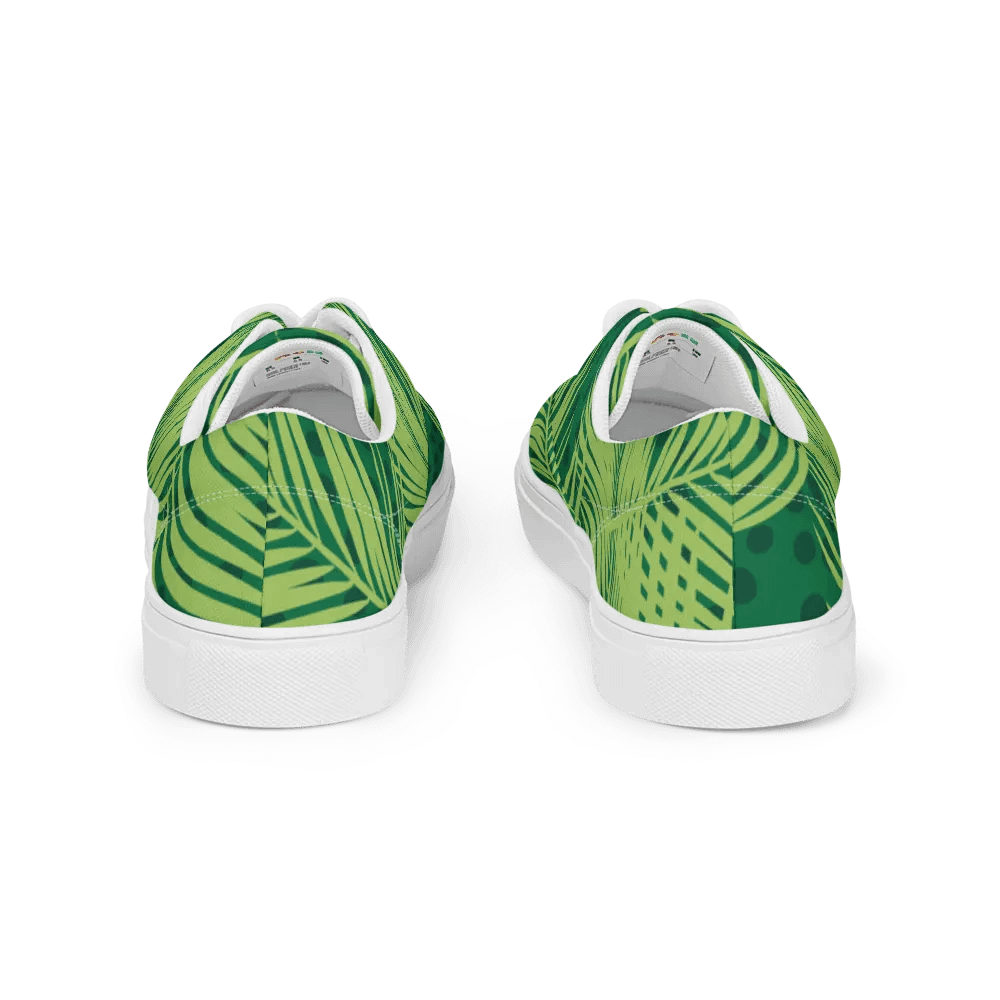 Tropical Palm Men's Canvas Shoes product image (4)