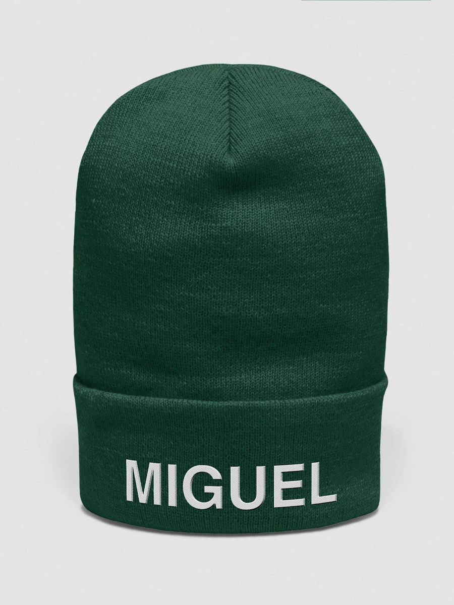 MIGUEL Name Beanie product image (2)