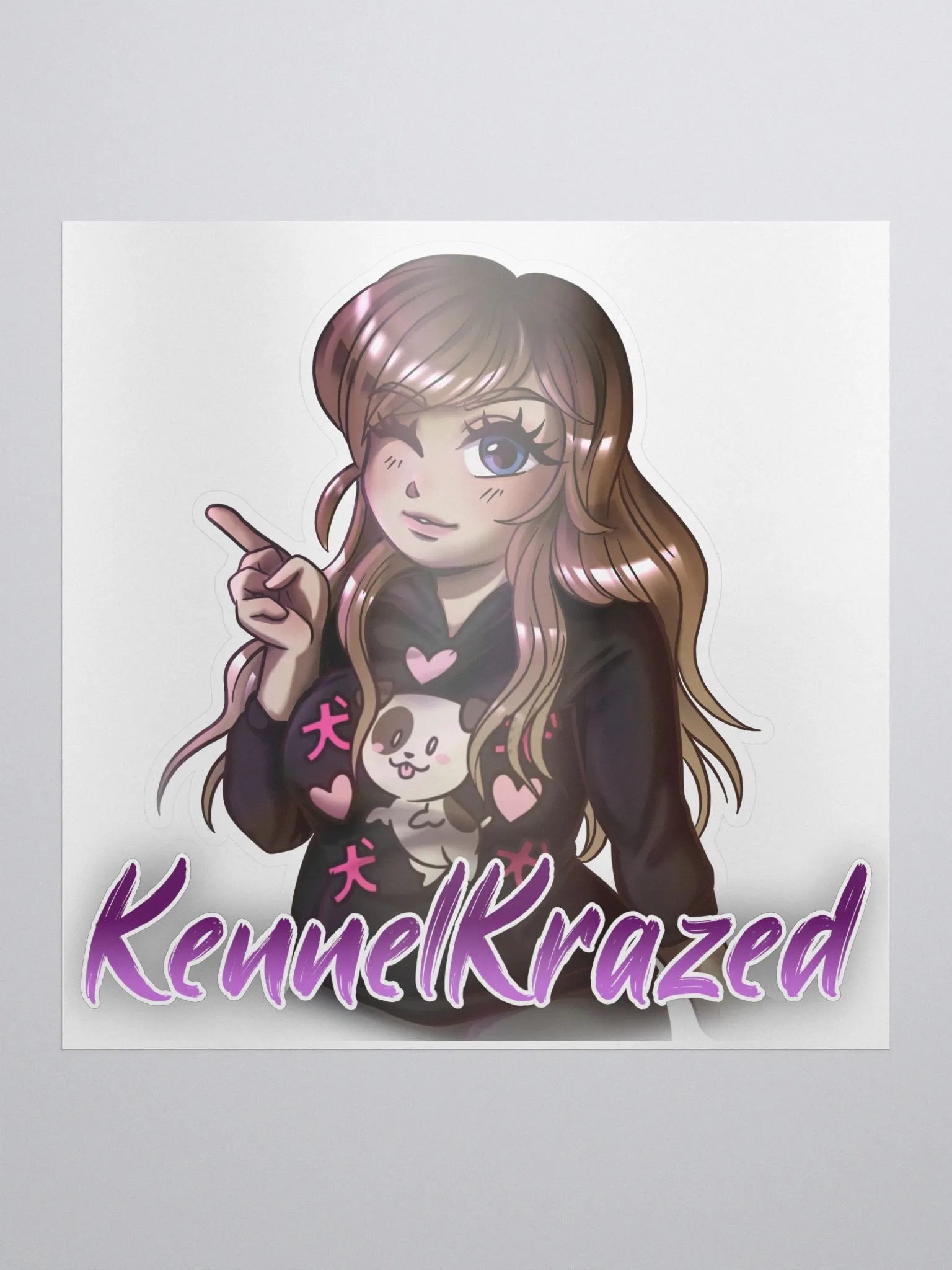 Chibi Kennel Sticker product image (1)