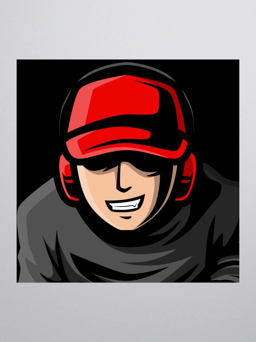 Smiling Red Cap Sticker Pack product image (3)