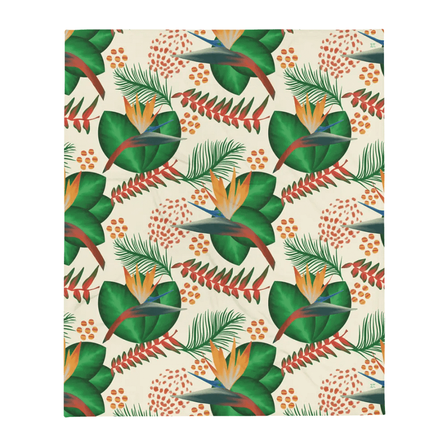 El Yunque Colorful Rainforest Blanket product image (13)