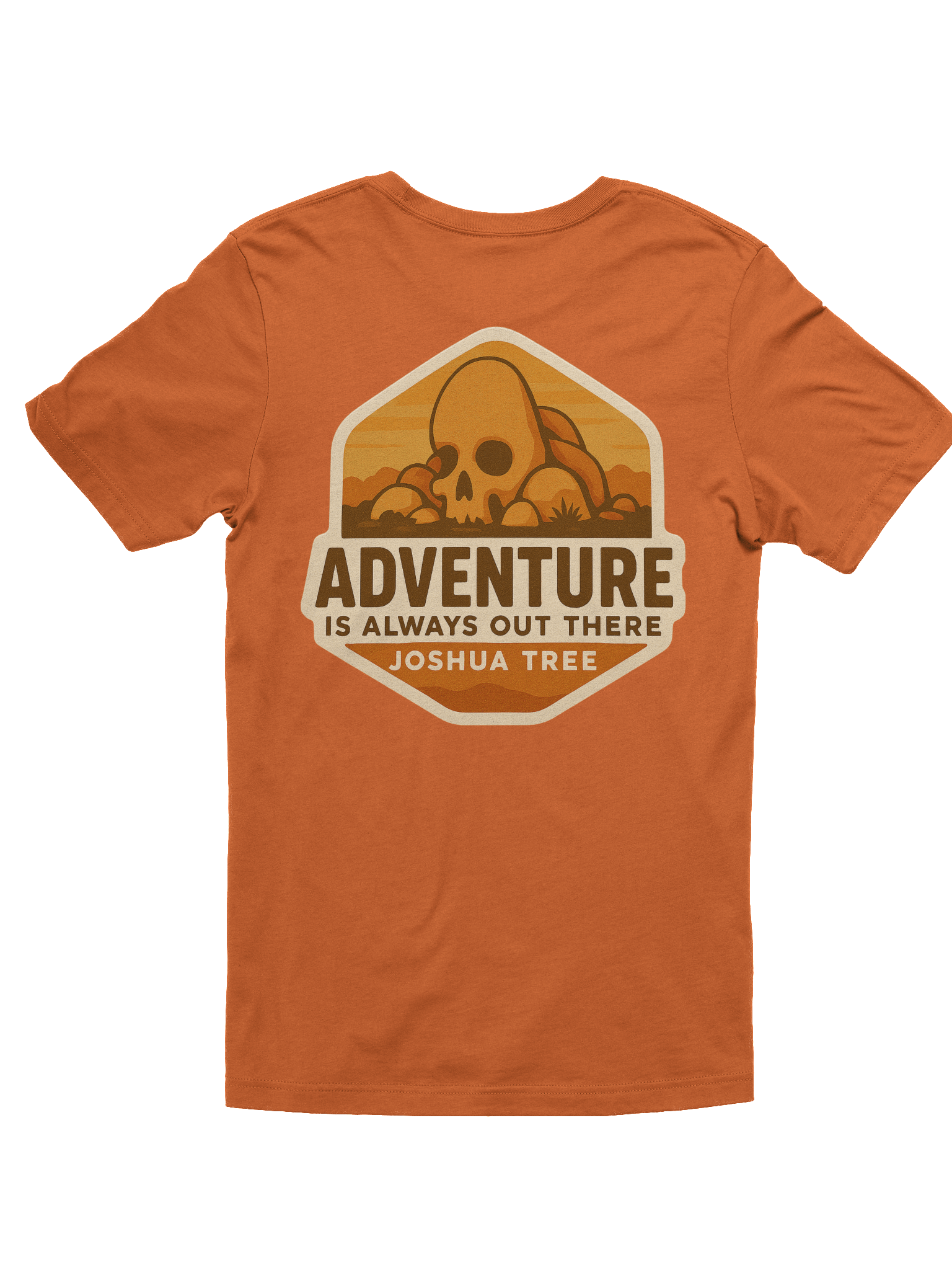 Adventure Shirt Joshua Tree Skull Rock product image (50)