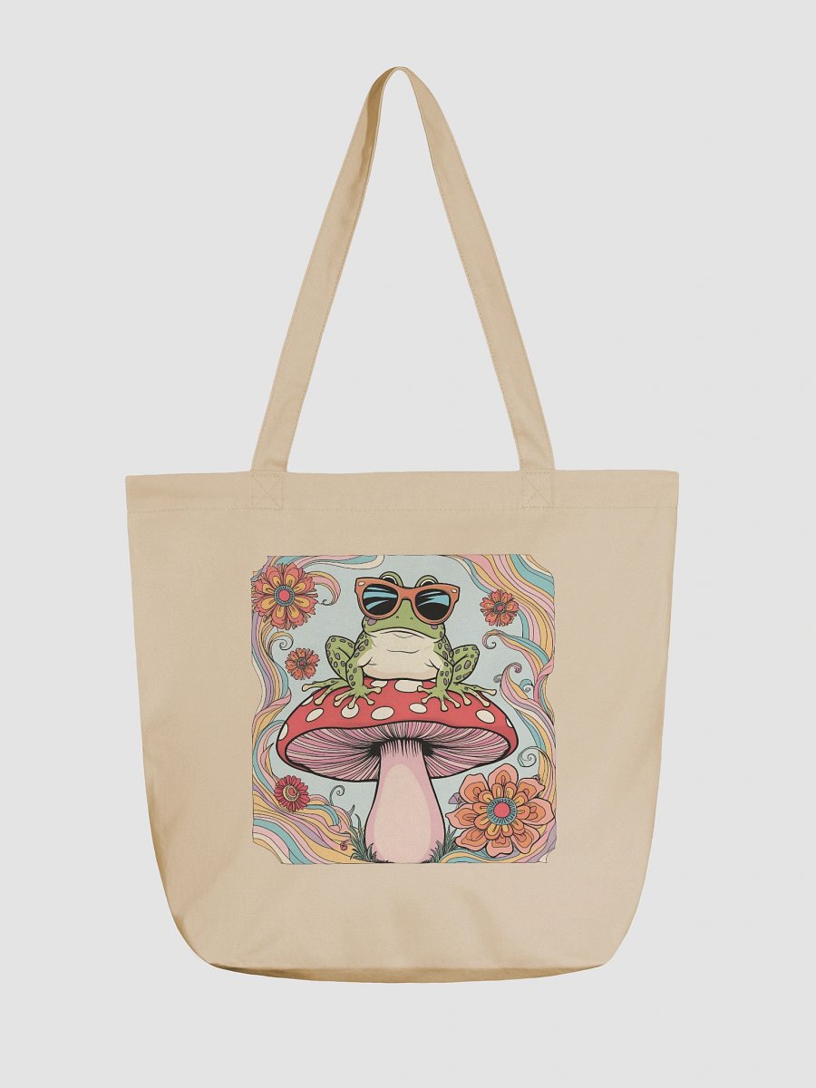 Psychedelic Frog Eco Tote product image (1)