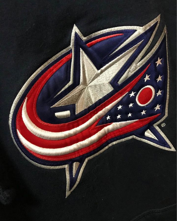 Columbus Blue Jackets CBJ Antigua Hoodie Large product image (2)