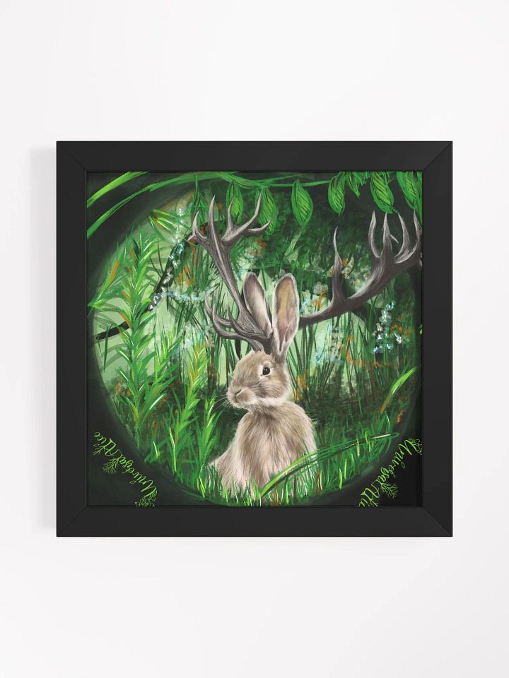 Framed Jackalope product image (3)