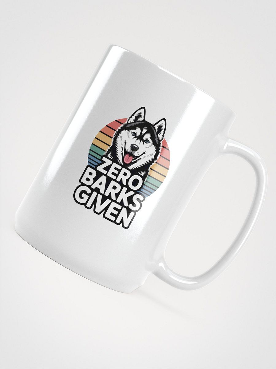Zero Barks Given - Husky Dog Mug product image (4)