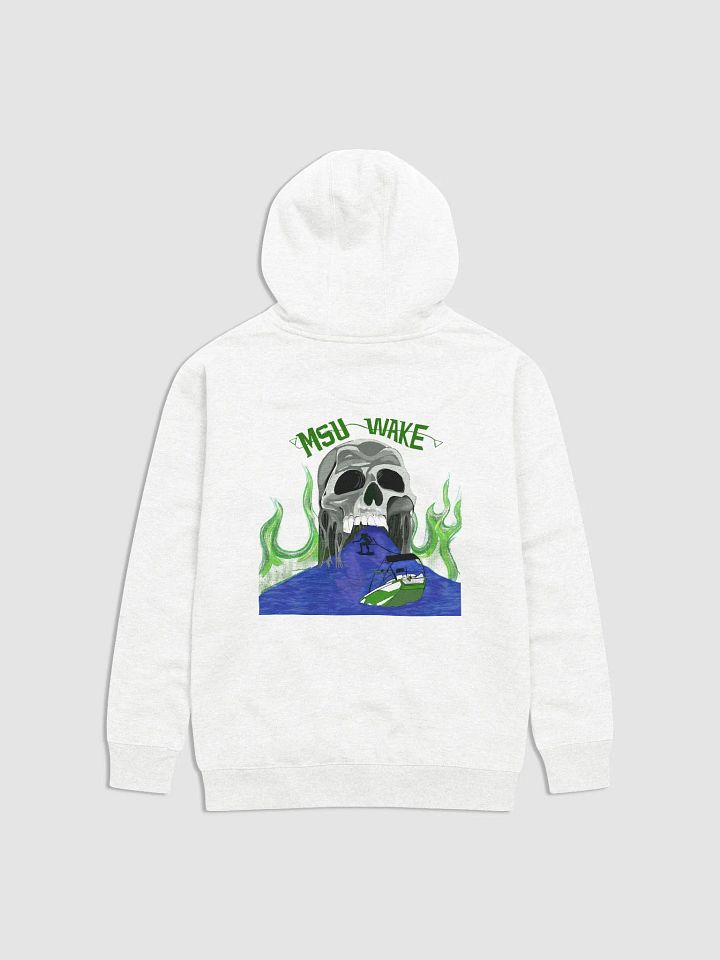MSU Wake Skull Hoodie product image (2)
