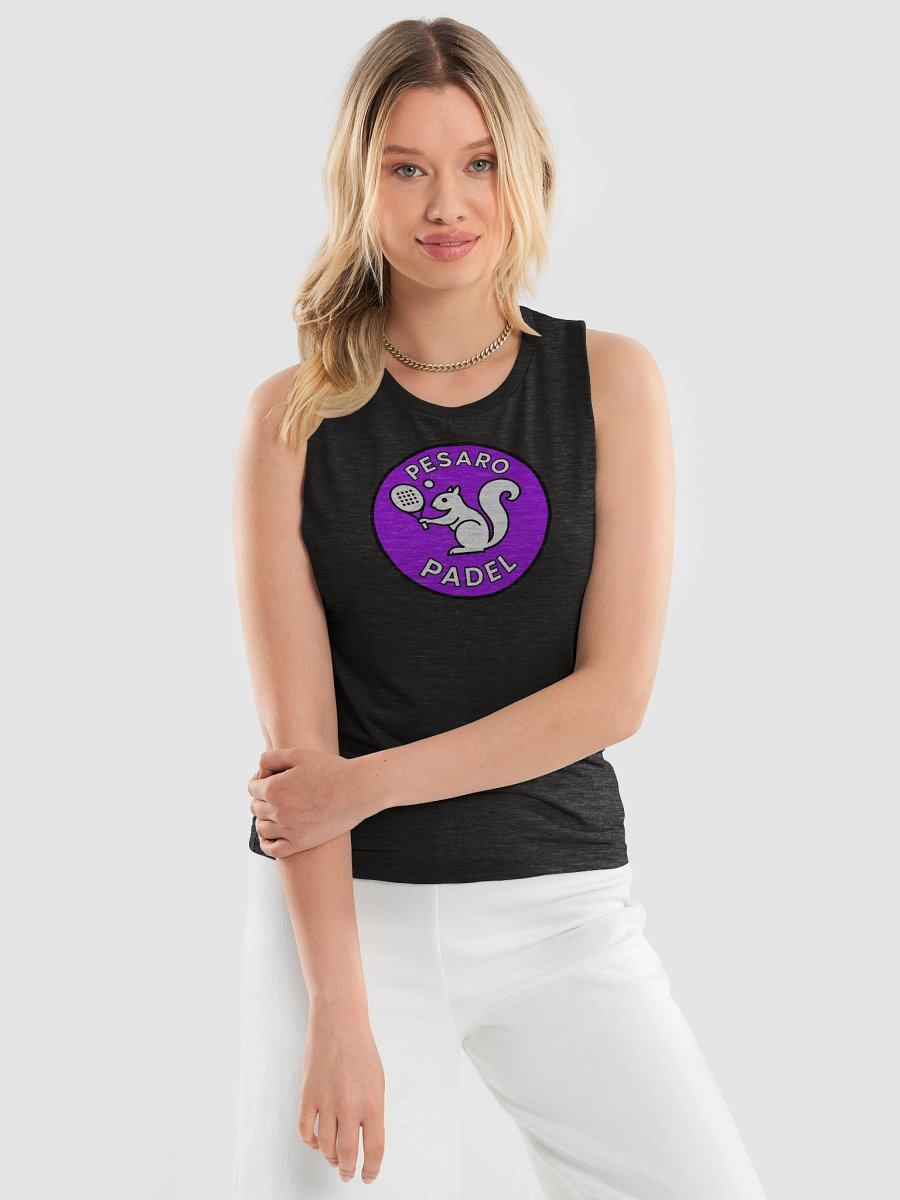 Flow Smash – Canotta Donna Drappeggiata - Logo Grande product image (11)