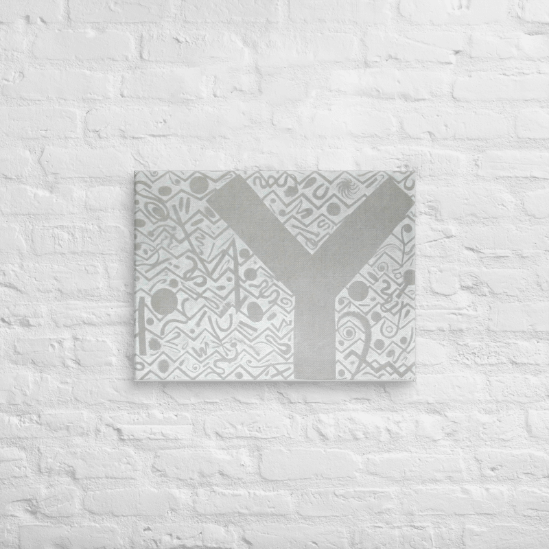Y (1995) on canvas (18" x 24") product image (2)