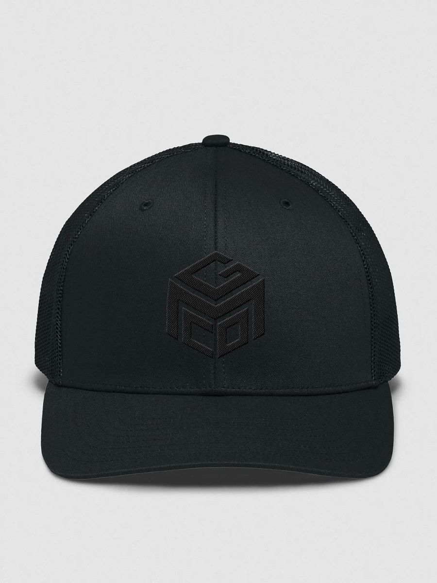 Black Logo MGC Embroidered Trucker Snapback product image (1)