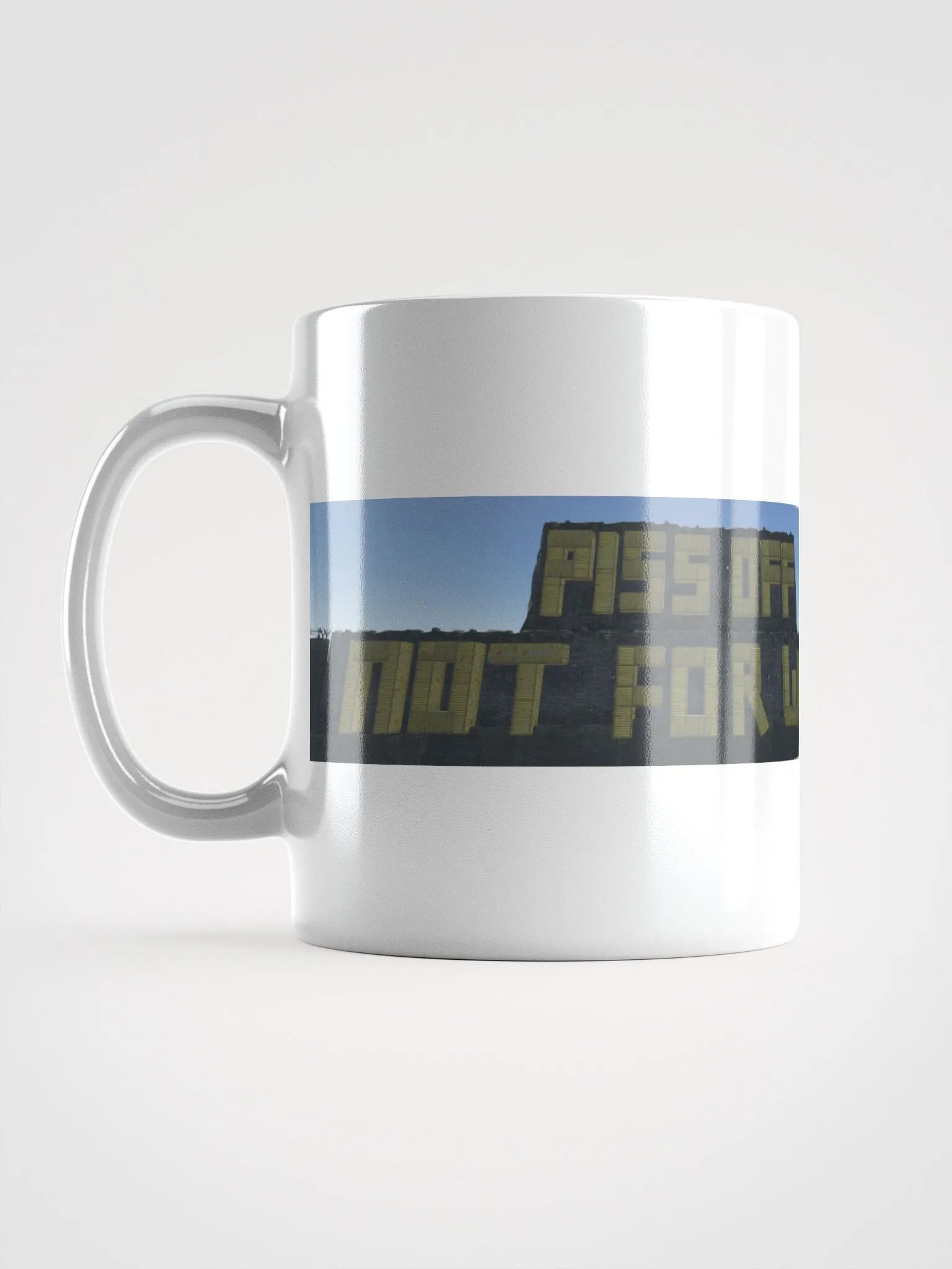 Not For Wimps Coffee Mug (white) product image (4)