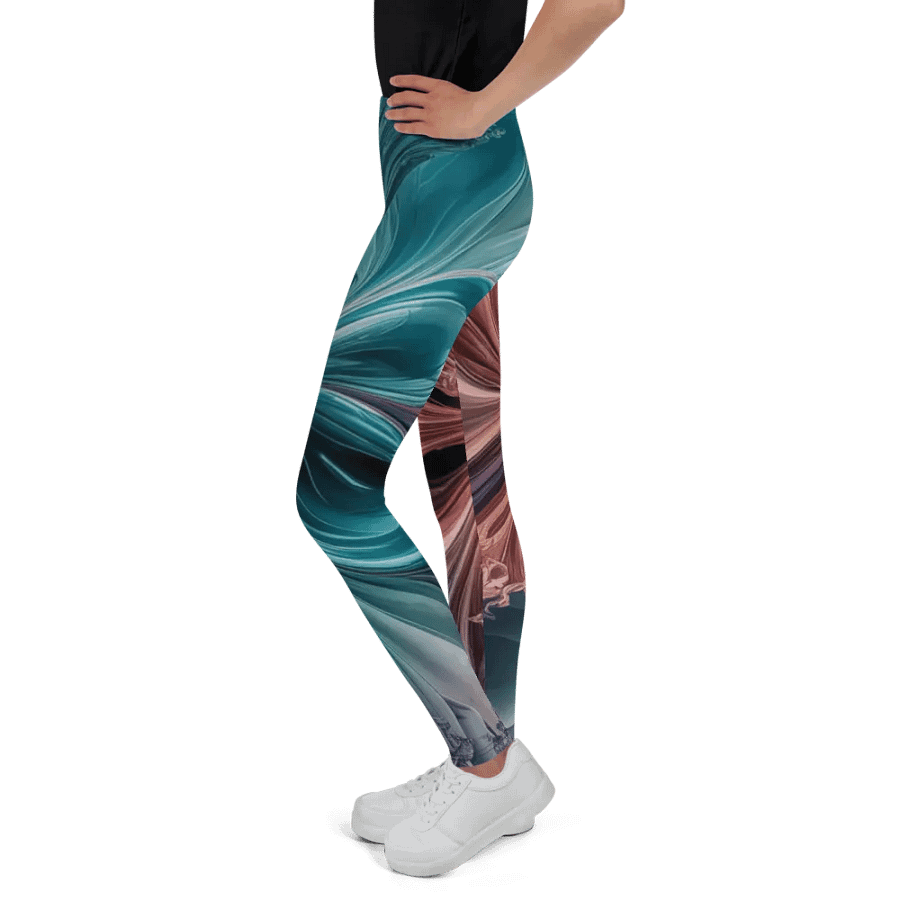 Liquid Color, PT, Youth Leggings product image (4)