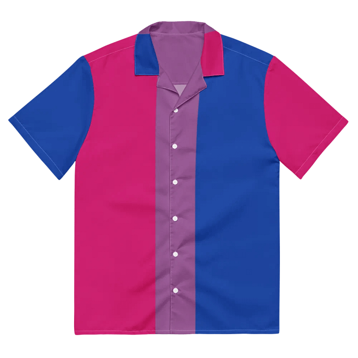 Bisexual Pride Flag - All-Over Hawaiian Shirt product image (1)
