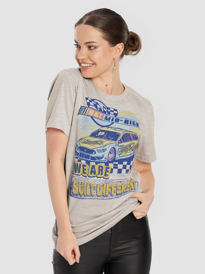 OKC MID-HIGH Racing Car T-Shirt product image (12)